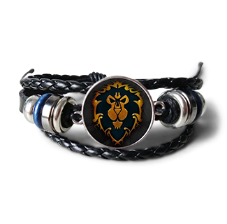 WOW The Alliance Symbol Bracelet (Darker Tint)